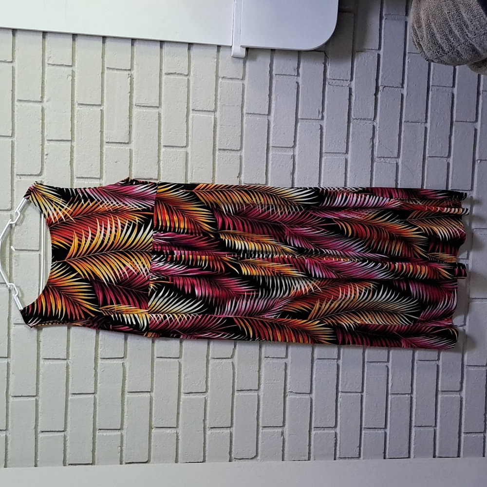 Notations Multicolor Vibrant Tropical Sleeveless … - image 6